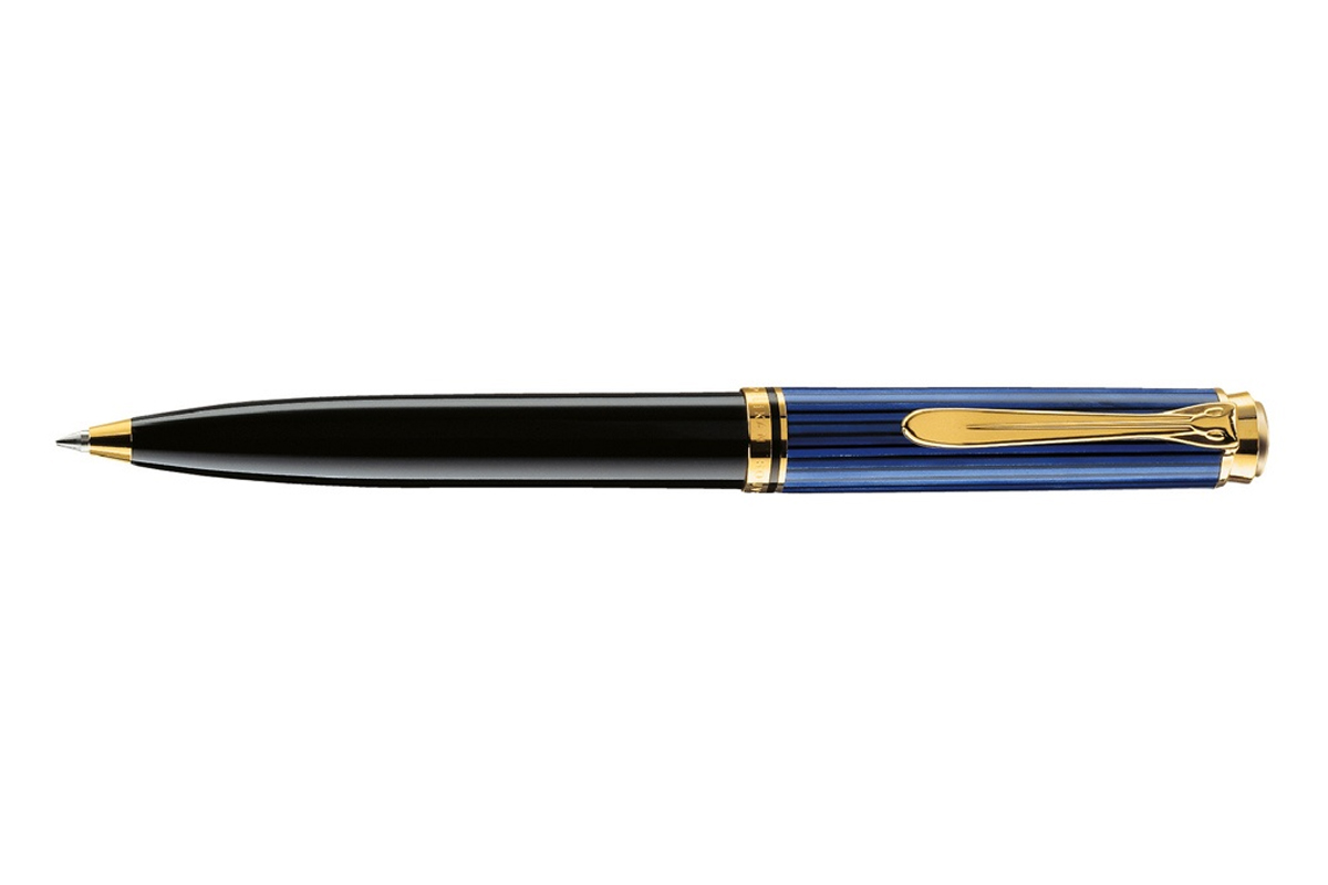 Pelikan Souverän K600 Zwart/Blauw Balpen